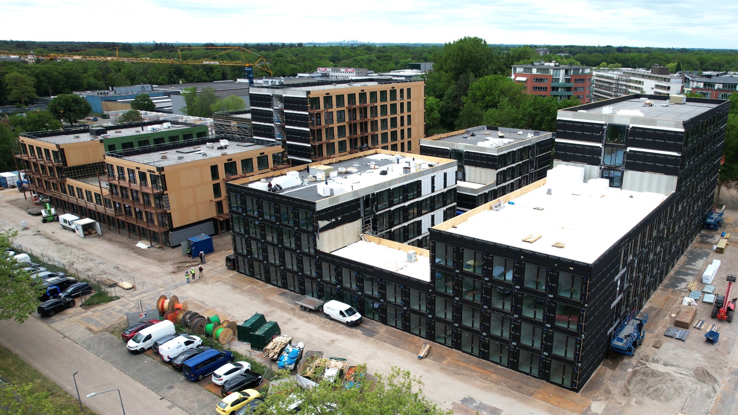 Architectenvisie project Circusterrein in Hilversum