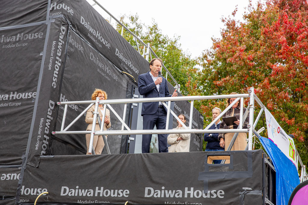 Feestelijke start bouw van Van den Broek-Erf in Dordrecht