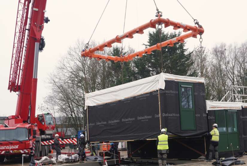 Bouw gestart van 56 woningen Amstelwijck in Dordrecht