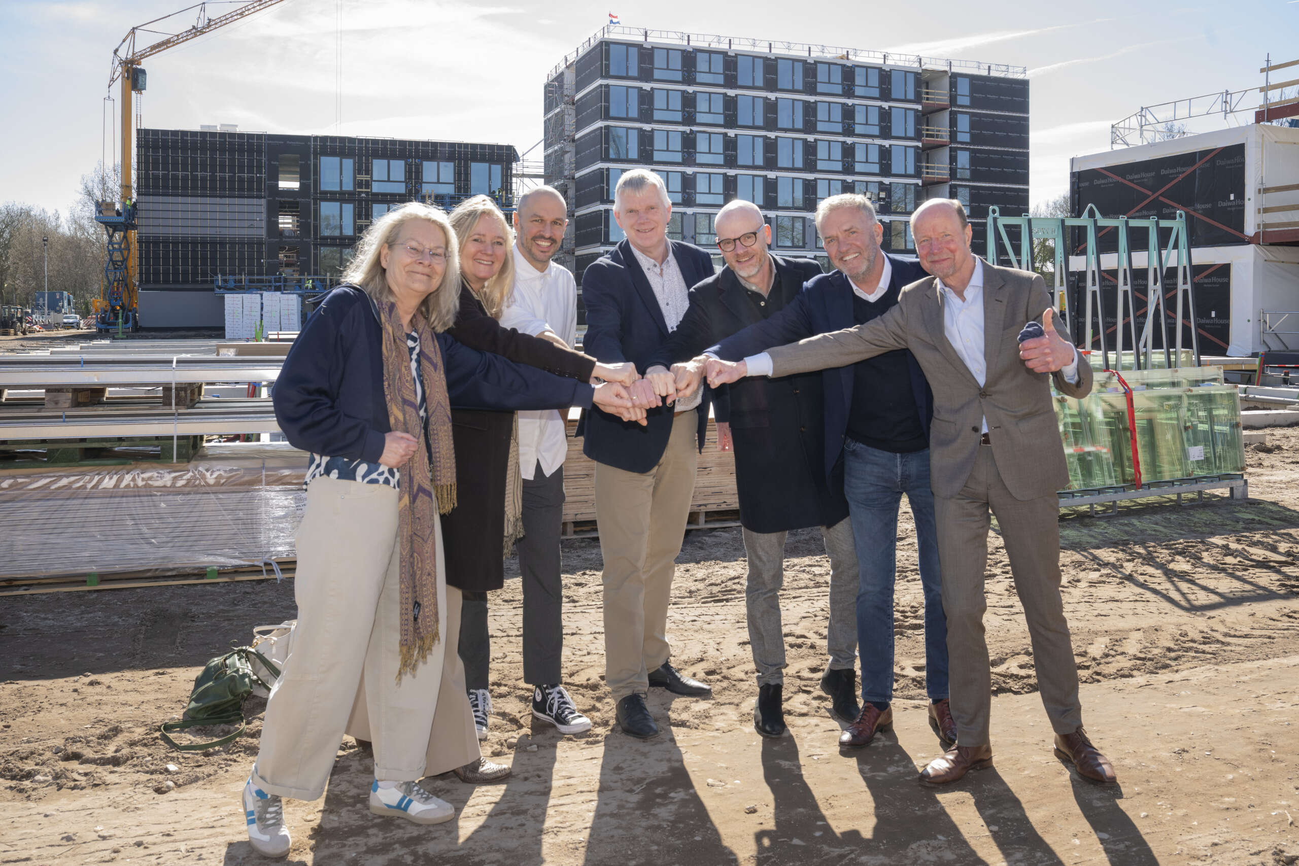Hoogste punt op het Circusterrein bereikt