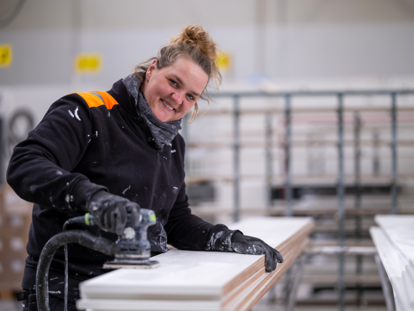 Aandacht voor vrouwen in de bouw