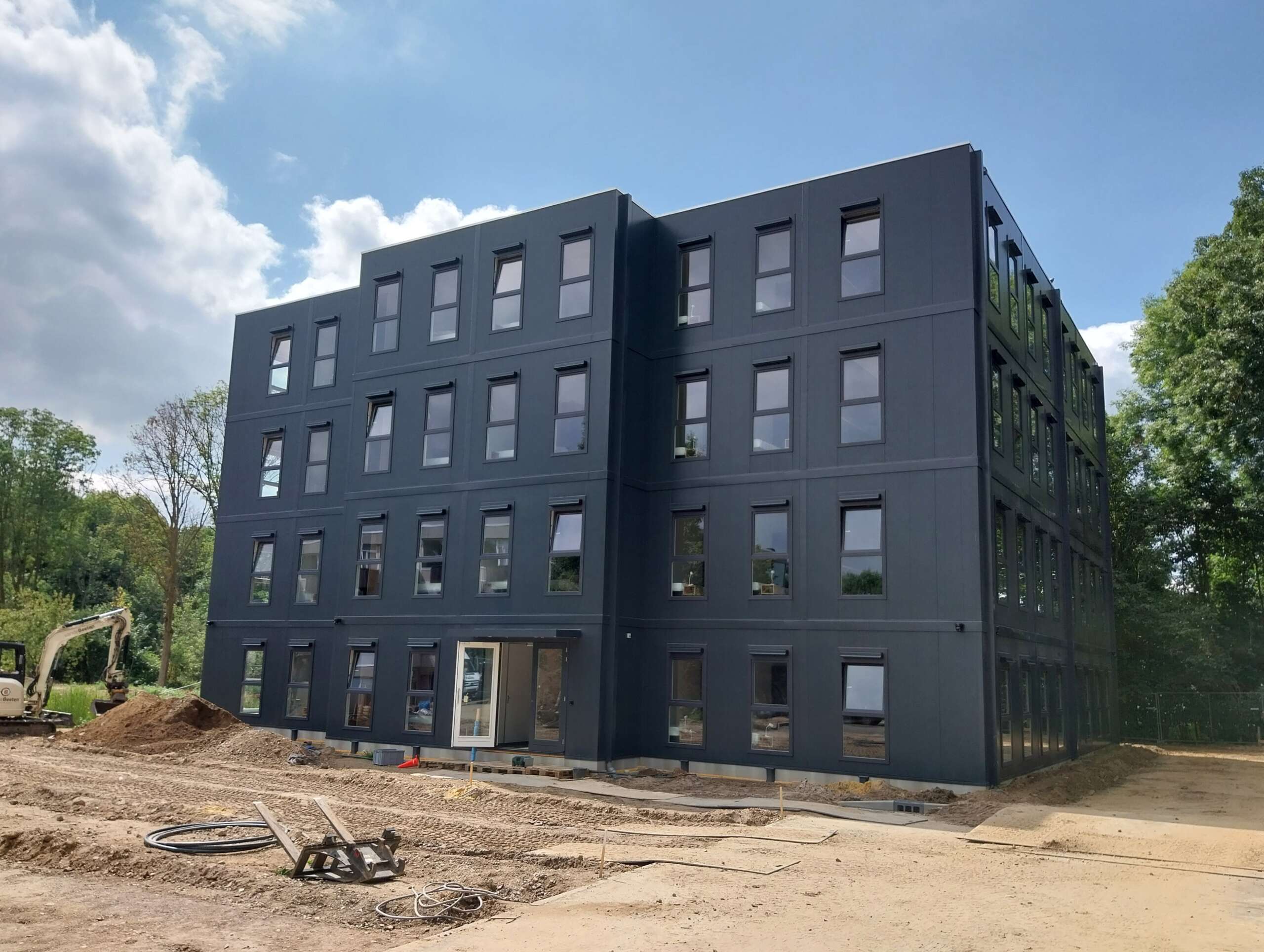 KaFra Tower in Born binnen 3 maanden opgeleverd