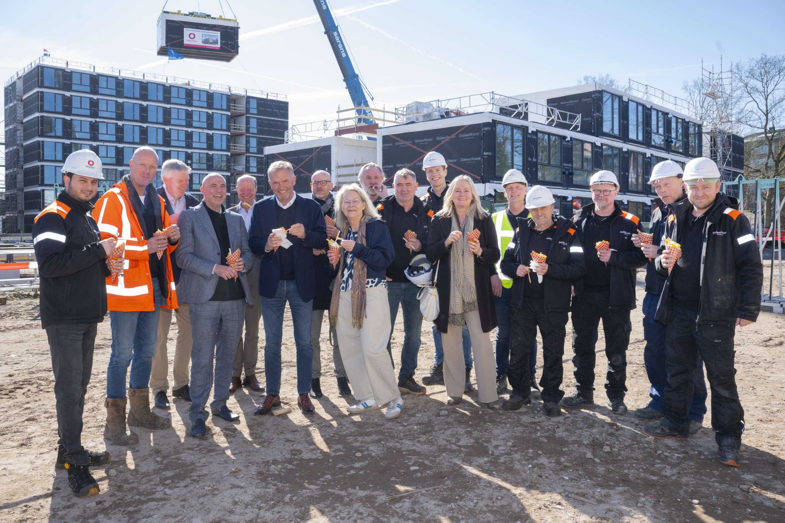 Hoogste punt op het Circusterrein bereikt 