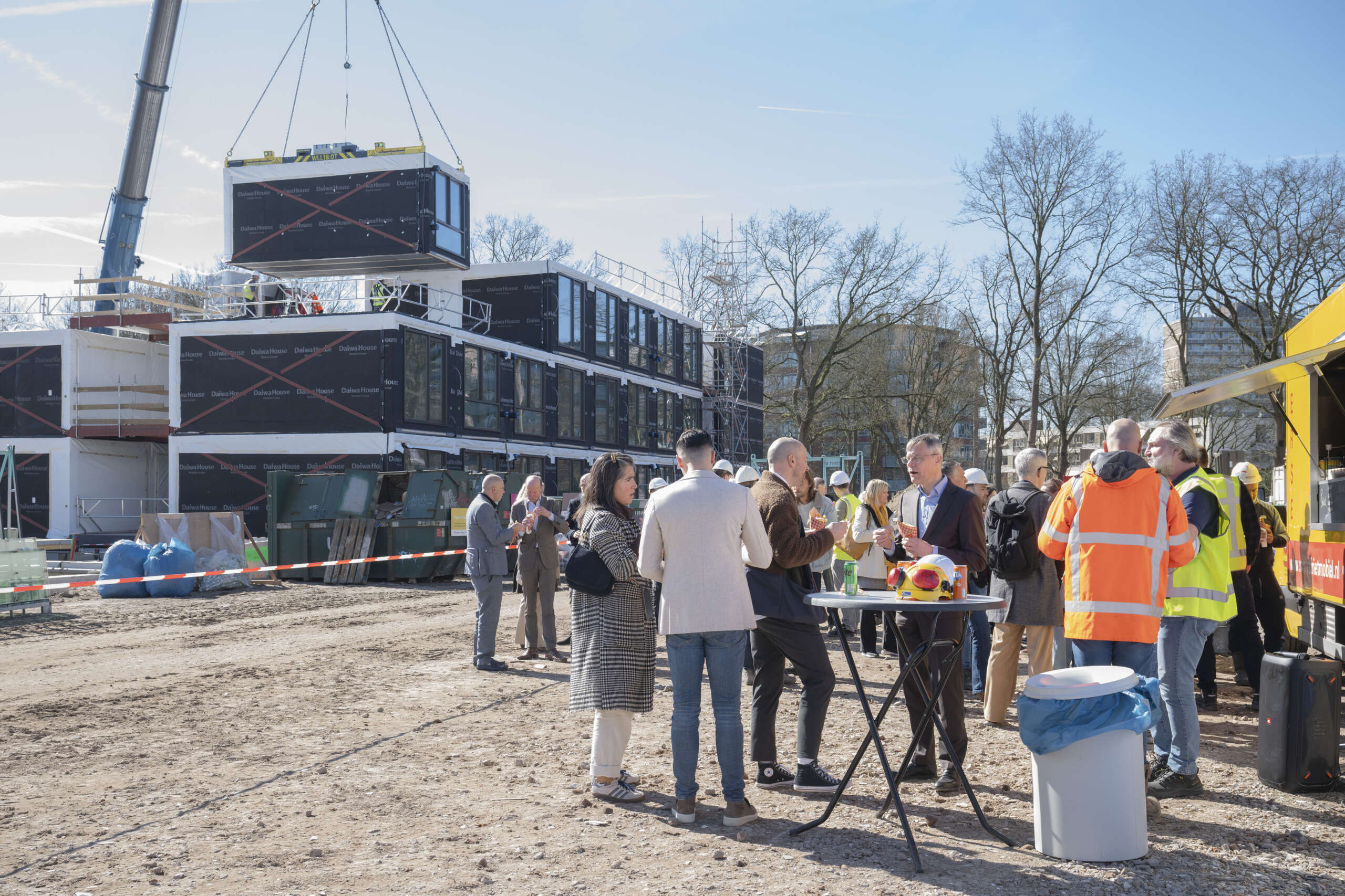 Hoogste punt op het Circusterrein bereikt 