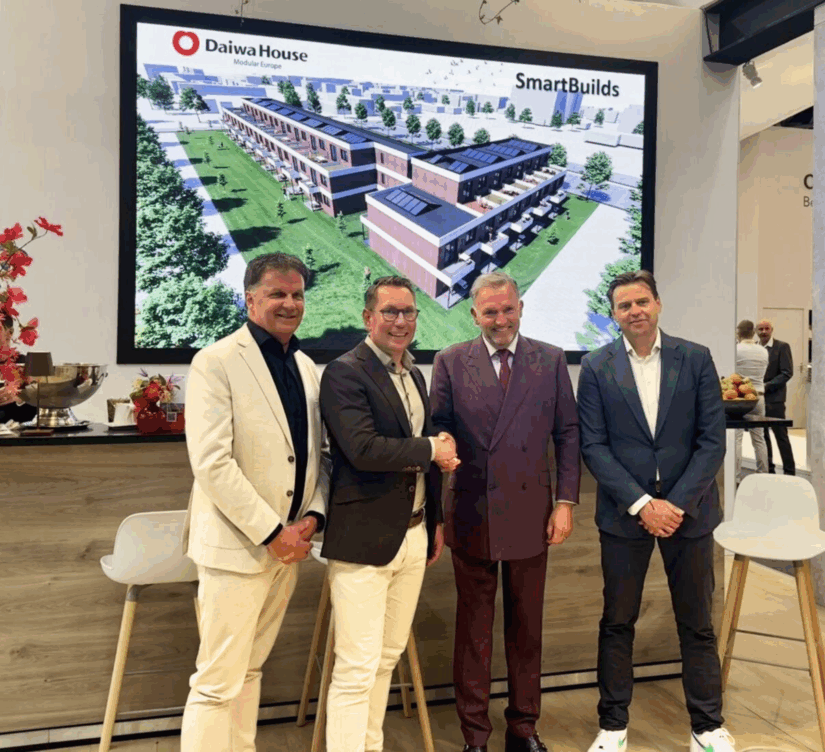 Daiwa House gaat 40 middenhuurwoningen in Hoogeveen bouwen