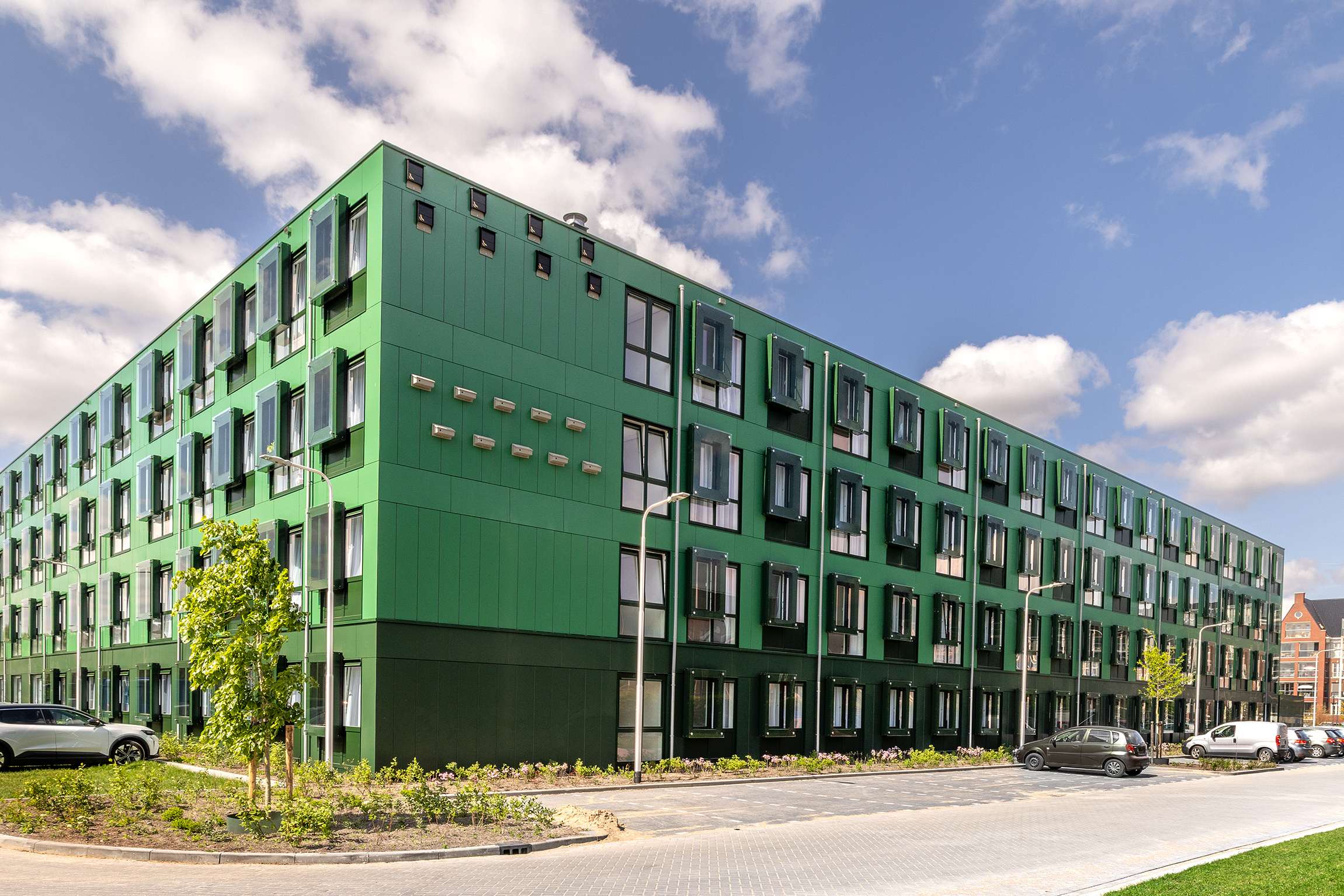 Project bloemkwartier met appartementen en studio's