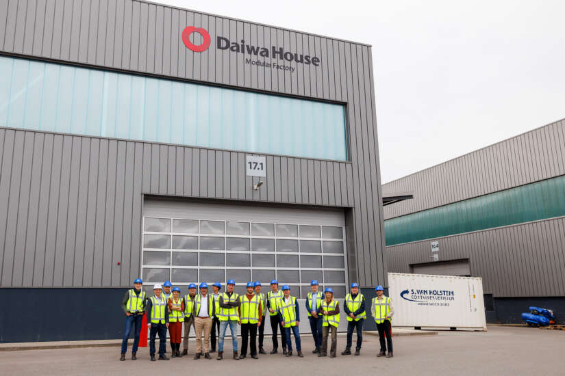 NEPROM op bezoek bij Daiwa House Modular Europe