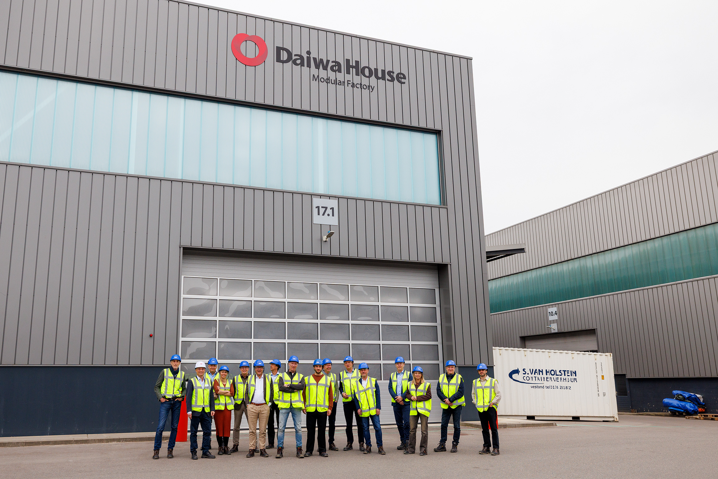 NEPROM op bezoek bij Daiwa House Modular Europe