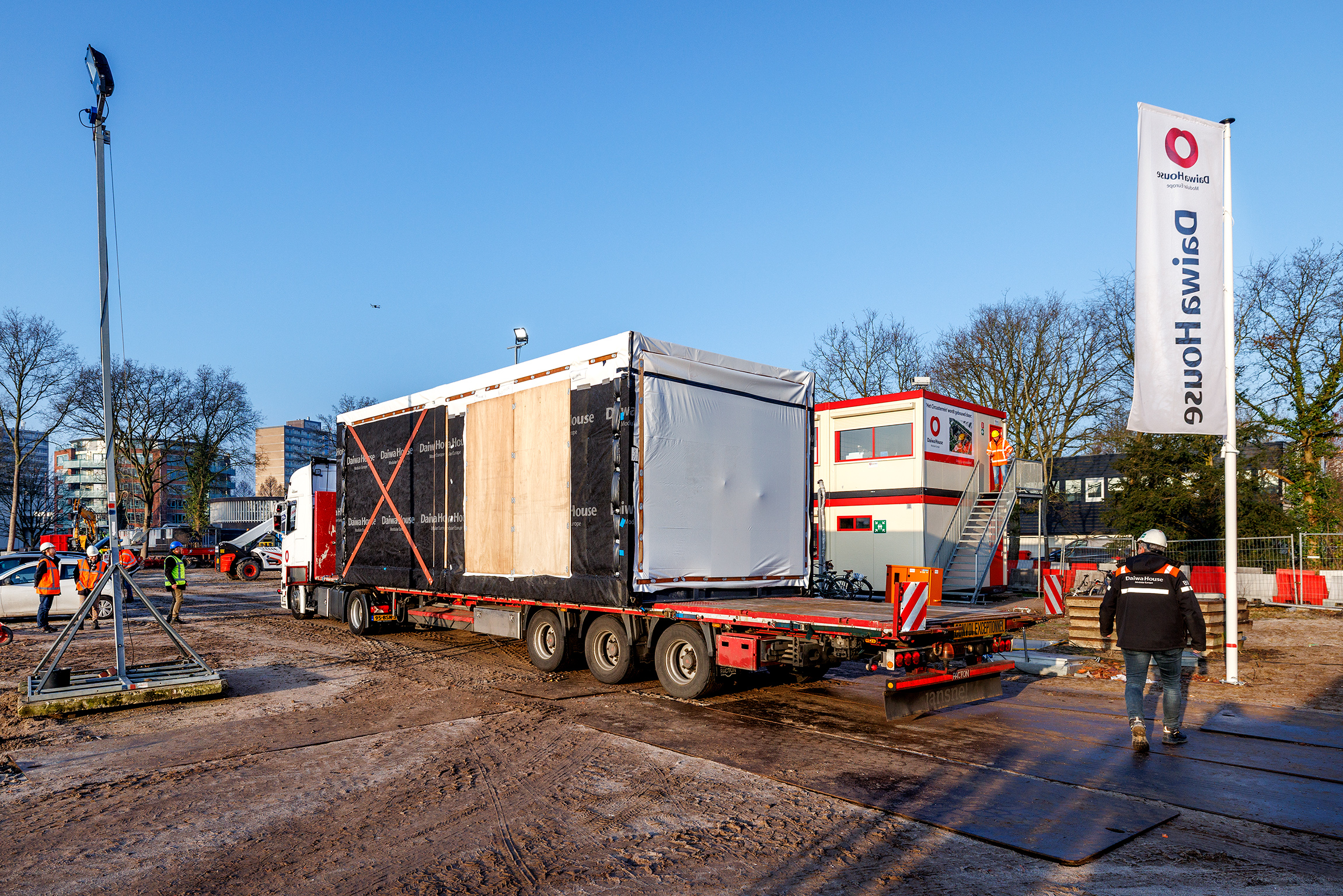 Daiwa House Modular Europe | Bouw van 379 sociale huurwoningen in Hilversum in recordtempo van startSocials_©260202-17991