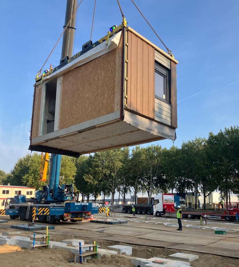 Bouw van flexwoningen door Daiwa House