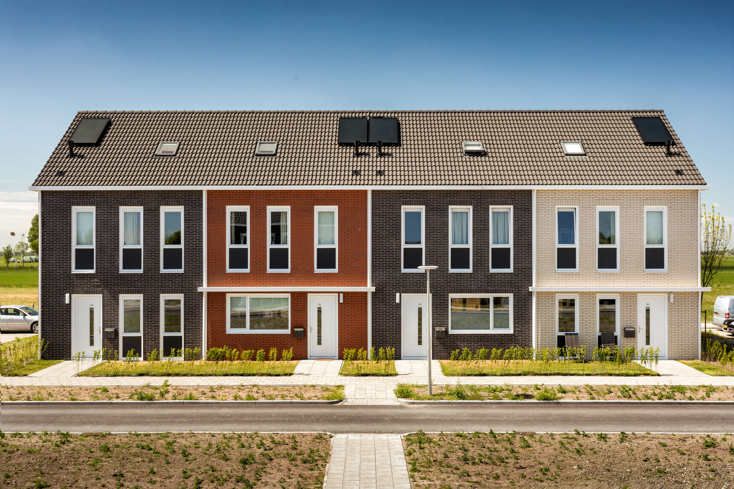 Verschil tussen fabriekswoningen en traditionele woningen nauwelijks zichtbaar